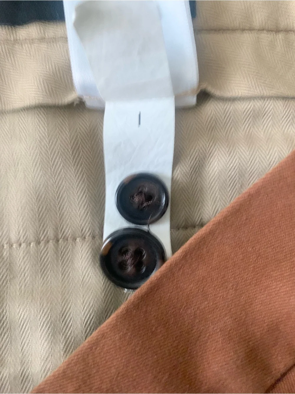 Banana Republic Men's “Dawson” Chinos in Potters Clay Size 36/34